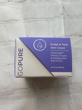 Go pure sculpt & tone arm cream brand new in box !